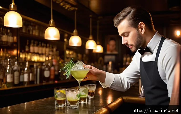 Découvrir la magie cachée du métier de barman : entre passion, créativité et rencontres inoubliables 4 바텐더 직업의 보람과 의미 관련 이미지 2